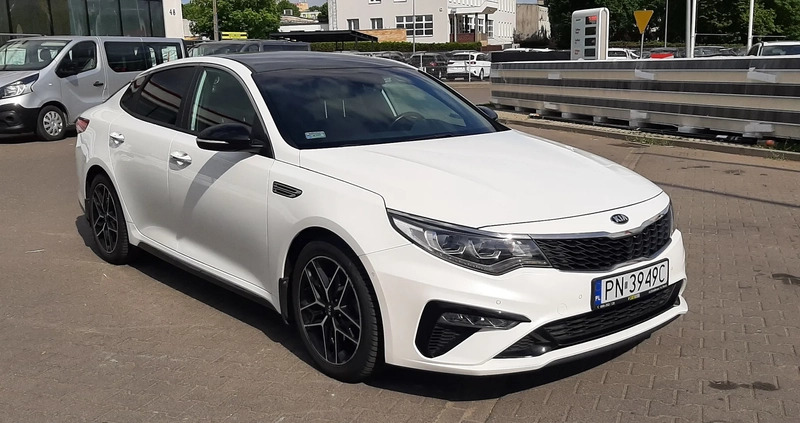 Kia Optima cena 104900 przebieg: 89359, rok produkcji 2019 z Konin małe 121